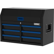HART 36-Inch 6-Drawer Heavy-Duty Steel Tool Chest, Locking Storage, Garage Organizer