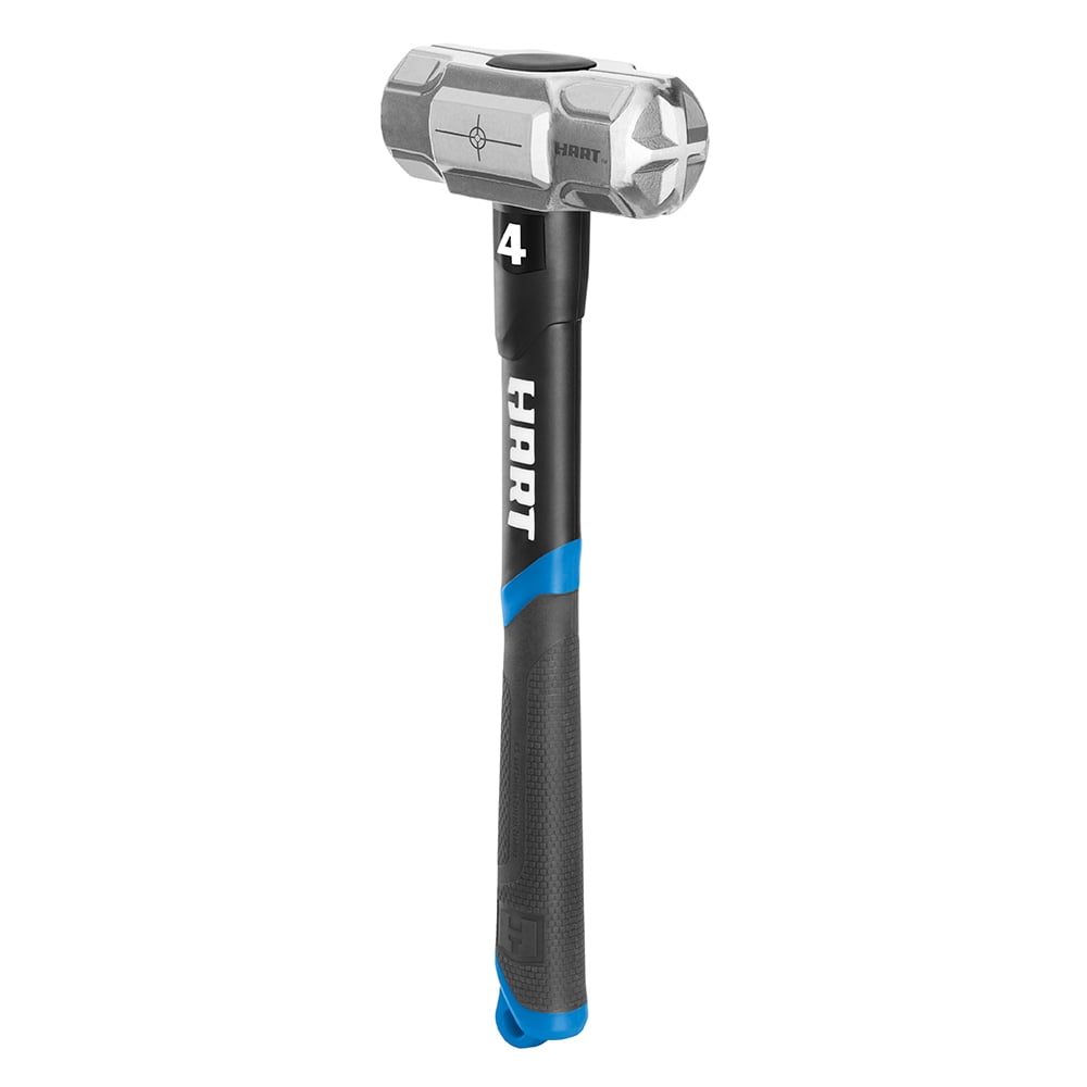 HART 4-Pound Sledge Hammer, Fiberglass Handle, New Condition