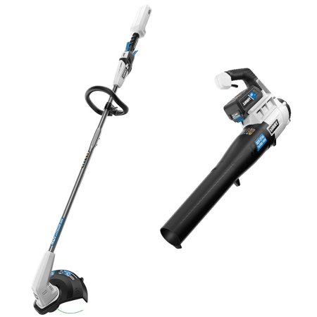 HART 40-Volt 12" String Trimmer and 40-Volt Turbo Fan Blower (2-Tool)