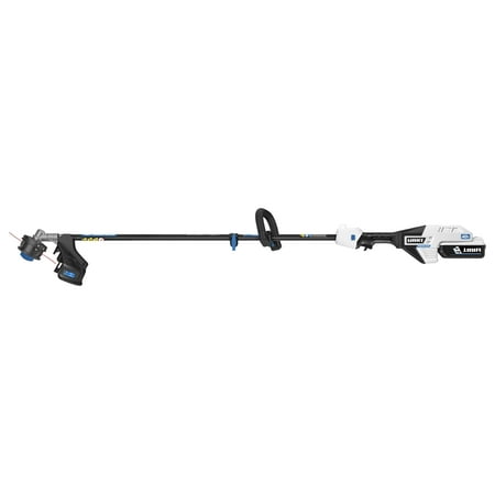 HART 40-Volt Cordless 15-inch Brushless Carbon Fiber Attachment Capable String Trimmer (1) 4.0 Lithium-Ion Battery