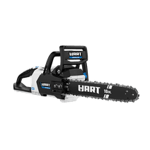 HART 40-Volt 16-inch SUPERCHARGE Battery-Powered Brushless Chainsaw Kit, (1) 4.0 Ah Lithium-Ion Battery
