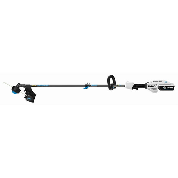 HART 40-Volt Cordless Attachment Capable 15-inch String Trimmer Kit, (1) 4.0Ah Lithium-Ion Battery