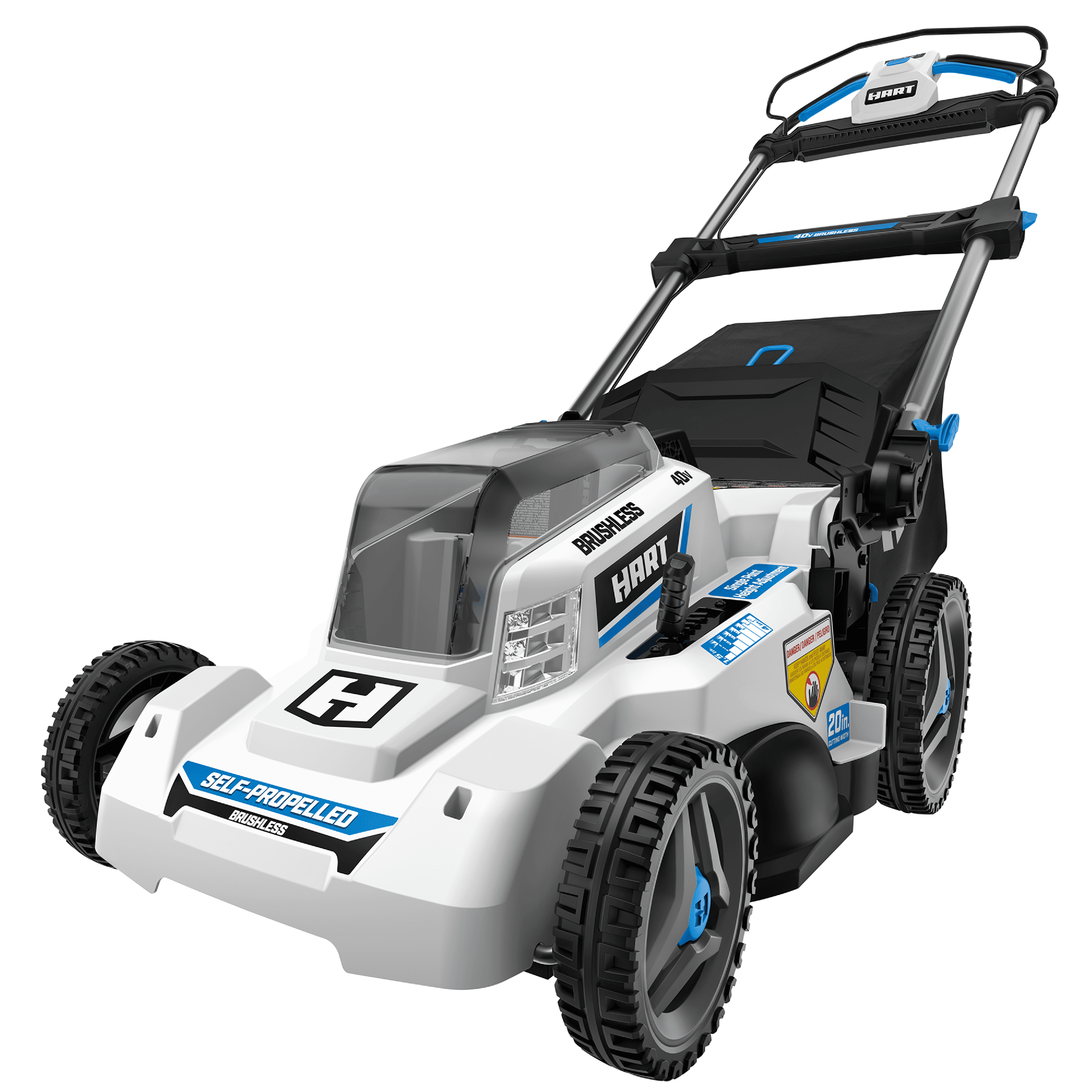 Nitro 40-Volt (2x20) Cordless Self-Propelled 3-In-1 Lawn Mower, Brushless  Motor, 20-In. Deck