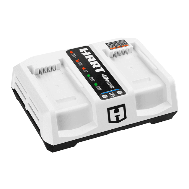 Shop HART 40Volt Dual Port Fast Charger for HART 40V Batteries Great