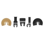 HART 5-Piece Assorted Bi-Metal Multi-Tool Blade Set