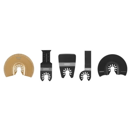 HART 5-Piece Assorted Bi-Metal Multi-Tool Blade Set price history and forecast - HART HACL02