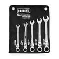 thumbnail image 1 of HART 5 Piece Flex Head Ratcheting Wrench Set SAE, New Condition, 1 of 10