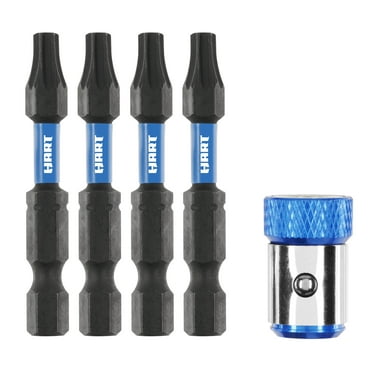 HART 5-Piece Impact Drive Bit Set (T25) with Magnetic Sleeve