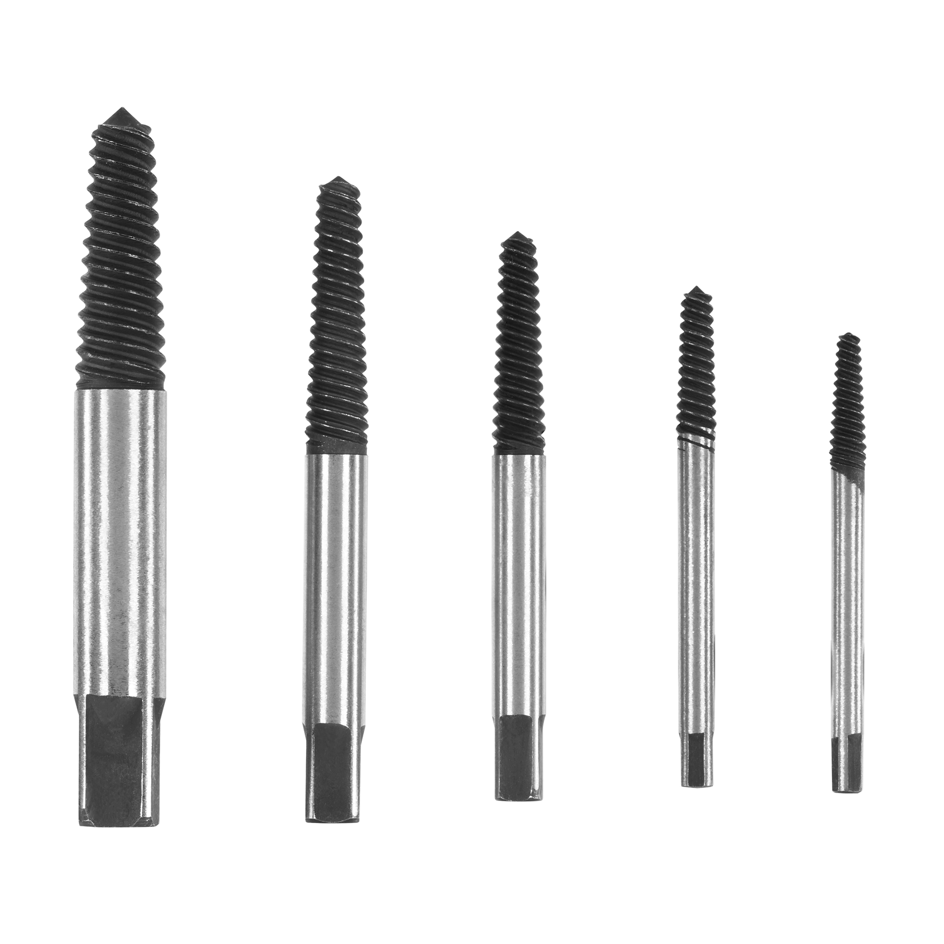 HART 5Piece Screw Extractor Set with Protective Storage Case