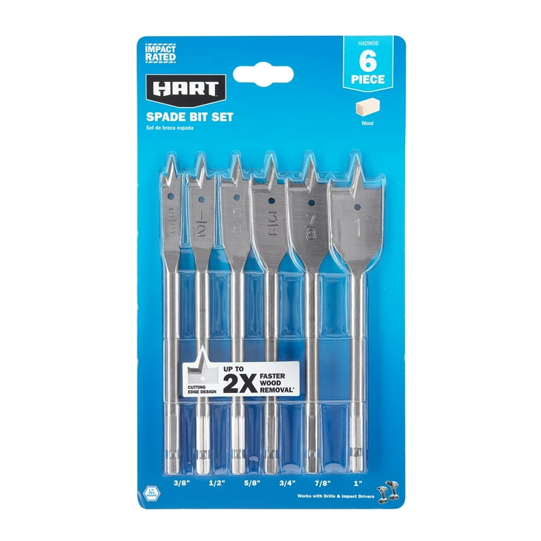 Hex Shank Drill Bit Set – 6 Piece