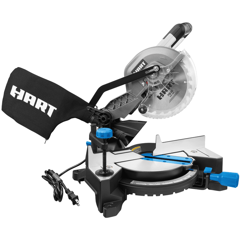 HART 7-1/4-Inch 9-Amp Compound Miter Saw, HTMS01 HART 7-1/4-Inch 9-Amp Compound Miter Saw, HTMS01