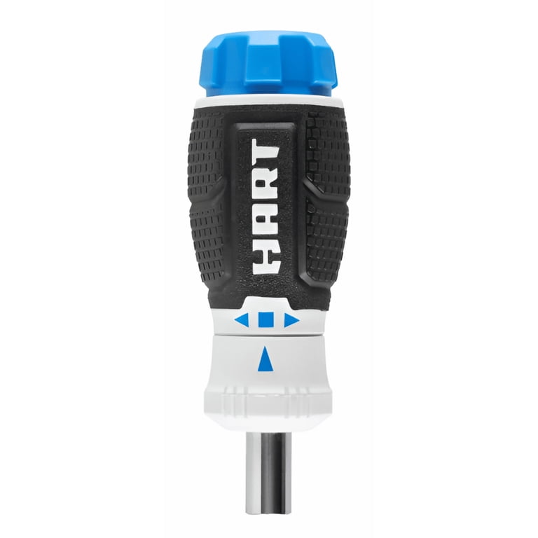 HART 7-Piece Ratcheting Stubby Screwdriver with Comfort Grip