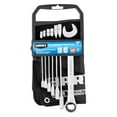 thumbnail interactive-video image 1 of HART 7-Piece SAE Ratcheting Wrench Set with Tool Pouch, Chrome Vanadium, 1 of 6