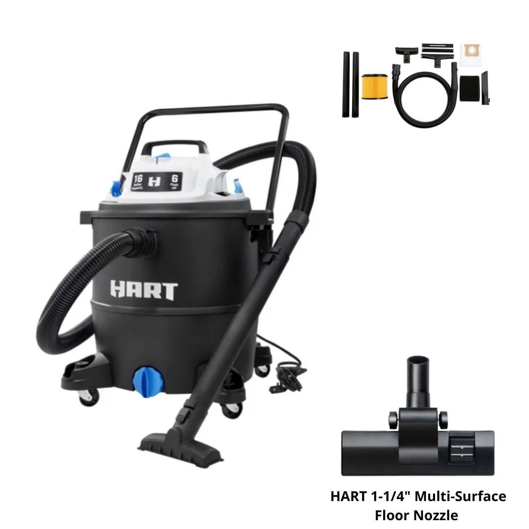 HART Universal 8-Piece Cleaning Kit for Wet/Dry Vacuum - Walmart