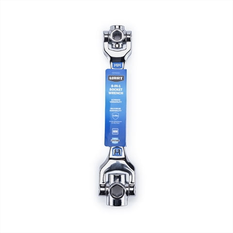 HART 8-in-1 MM Socket Wrench