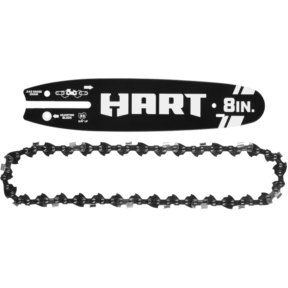 HART 8inch Chainsaw Bar & Chain Combination Saw HAC18BCC