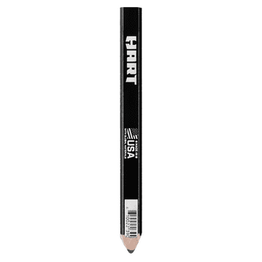 HART Carpenter Marking Pencil, Rectangular, Graphite Core Material, Anti-Roll, Gray