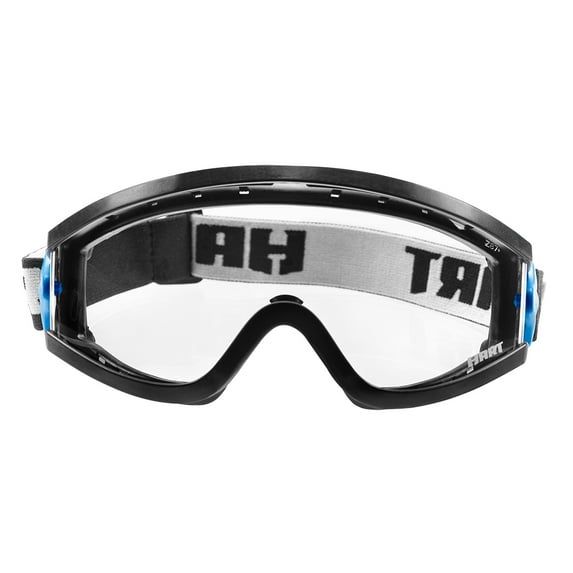 HART Chemical Splash/Impact Resistant Safety Goggles with Clear Lens, 1