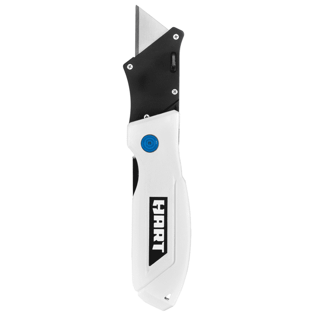 HART Compact Folding Utility Knife with Removable Belt Clip