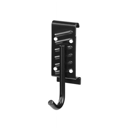 HART Garage Storage J Hook, Durable Steel Hook with Rubber Coating, Garage Storage Rail