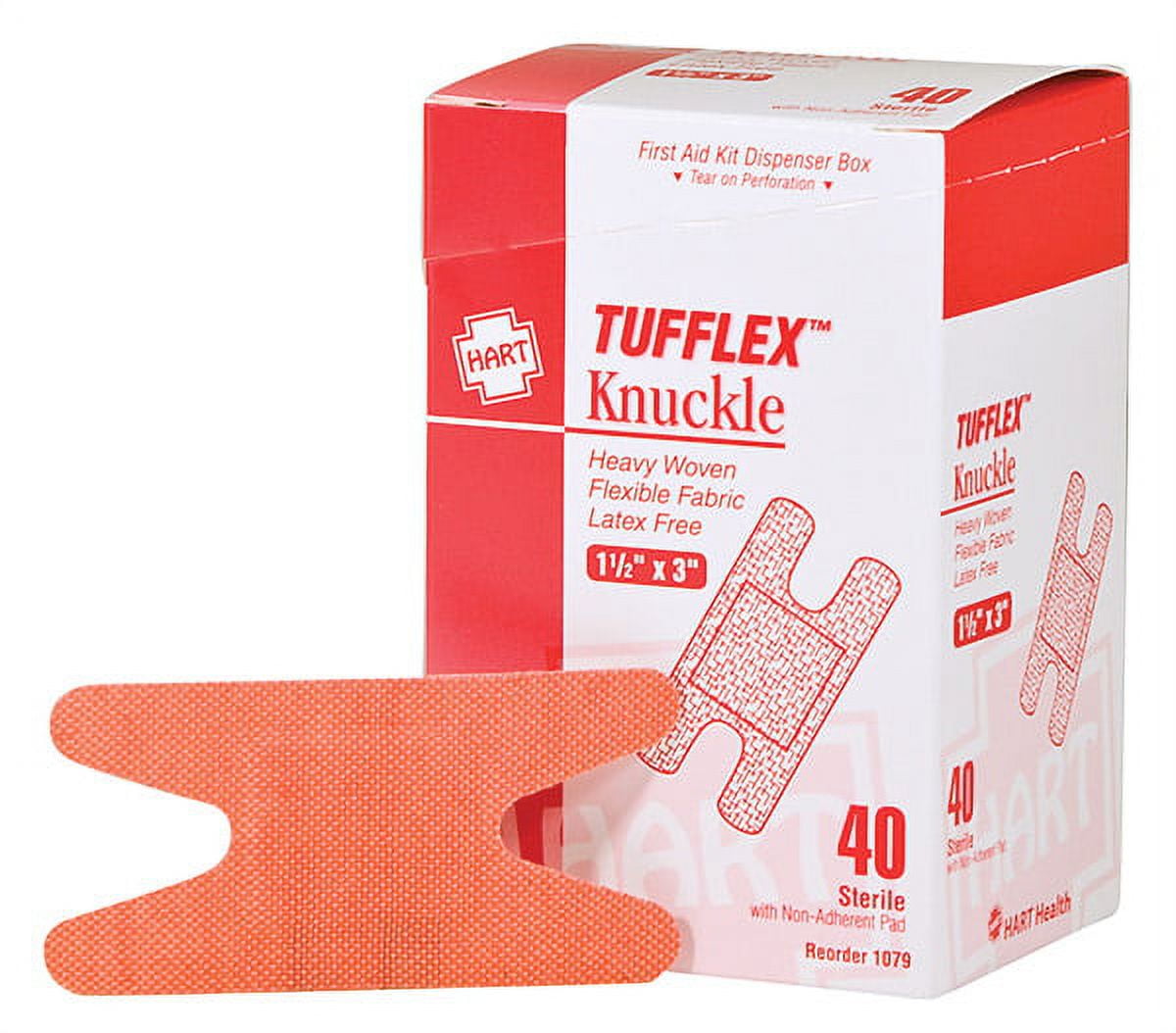 LiteFlex, Patch Adhesive Bandages, Light Woven Elastic Cloth, 2 x 3, 25  per box