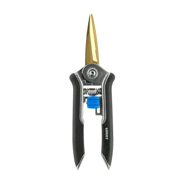 HART Microtip Pruning Snips with Titanium Coated Blade and Steel Handle