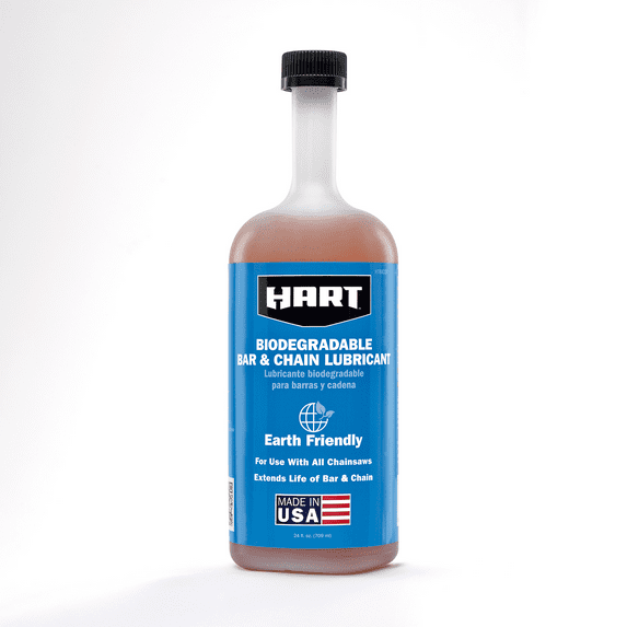 HART Premium 24 fl oz Biodegradable Bar & Chain Oil for Chainsaws