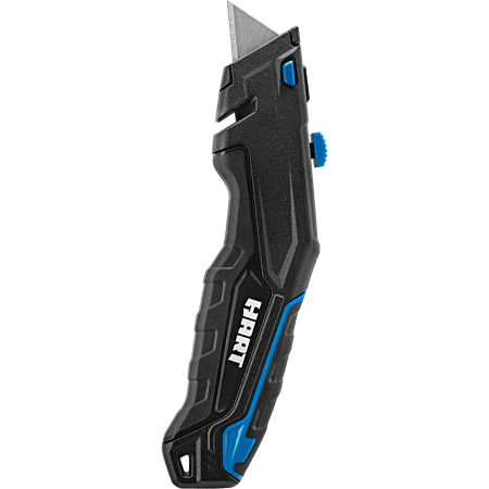 product image of HART Pro Grip Retractable Utility Knife, 4-Blade Storage Handle