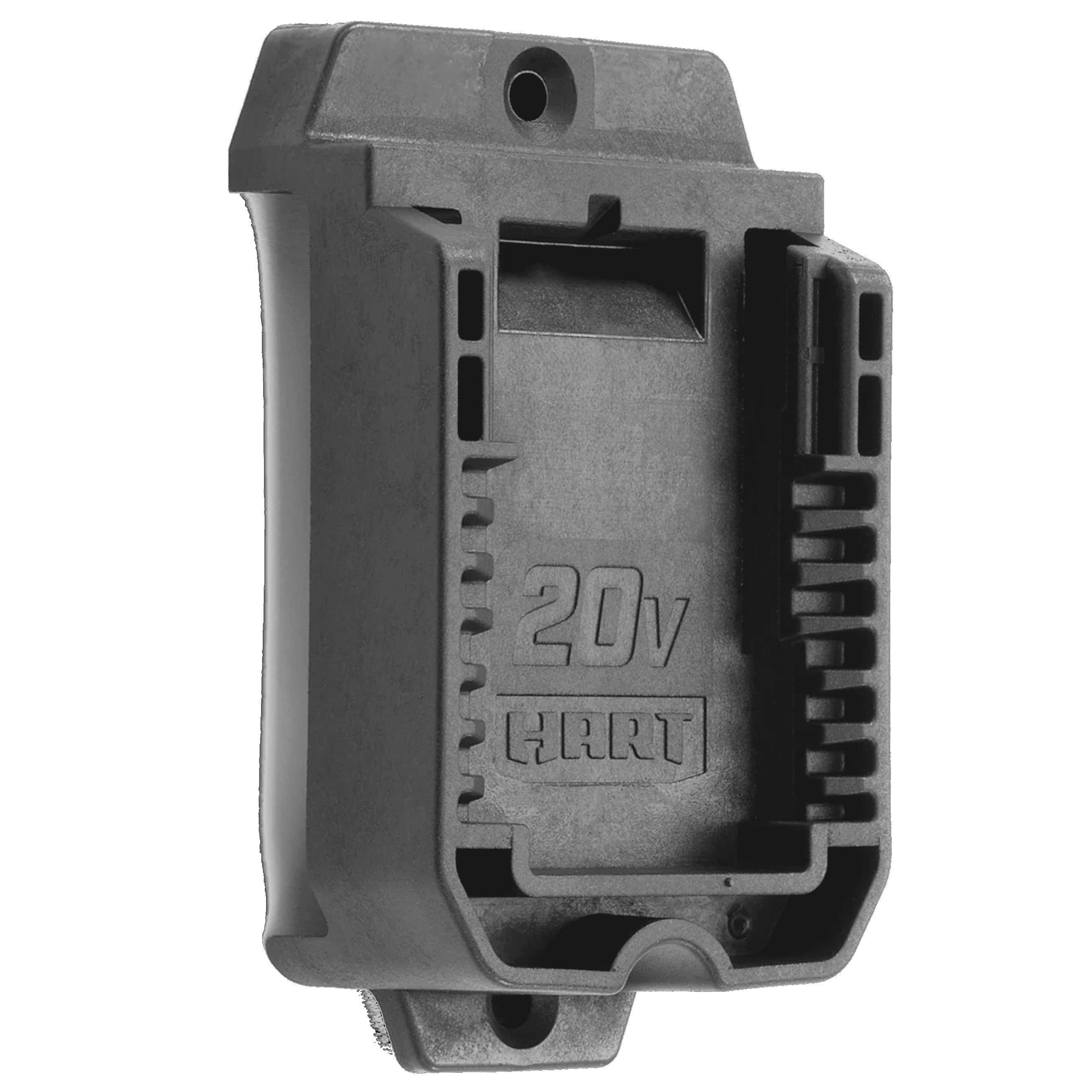 HART Single Port 20-Volt Battery Holder - Compatible with HART Garage Storage System