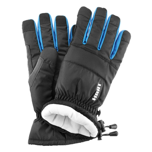HART Water Resistant Winter Work Gloves, Size Medium