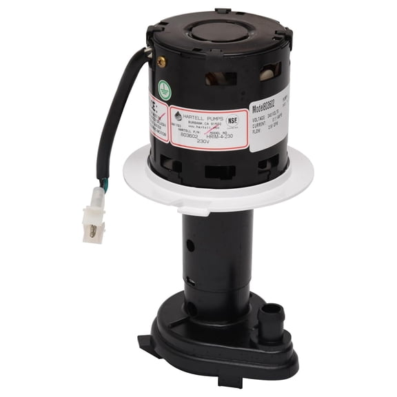 HARTELL HRIM-4-230 Replacement Ice Machine Pump, Replaces GPP-5SC-4A, GPP-5SC-4C, GPP-5SC-4B, 12-2919-02, 12-2920-02 and 12-2920-03 CA3