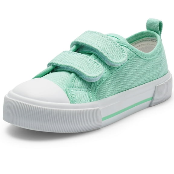 HARVEST LAND Toddler Shoes Boys Girls Slip on Sneakers Cushioned Canvas Dress Shoes for Kids