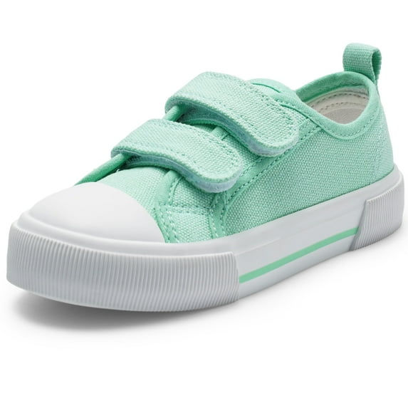 HARVEST LAND Toddler Shoes Boys Girls Slip on Sneakers Cushioned Canvas Dress Shoes for Kids