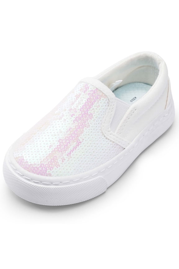 Toddler Shoes for Girls Boys Kids Canvas Sneakers LightWeight Slip on Walking Shoes
