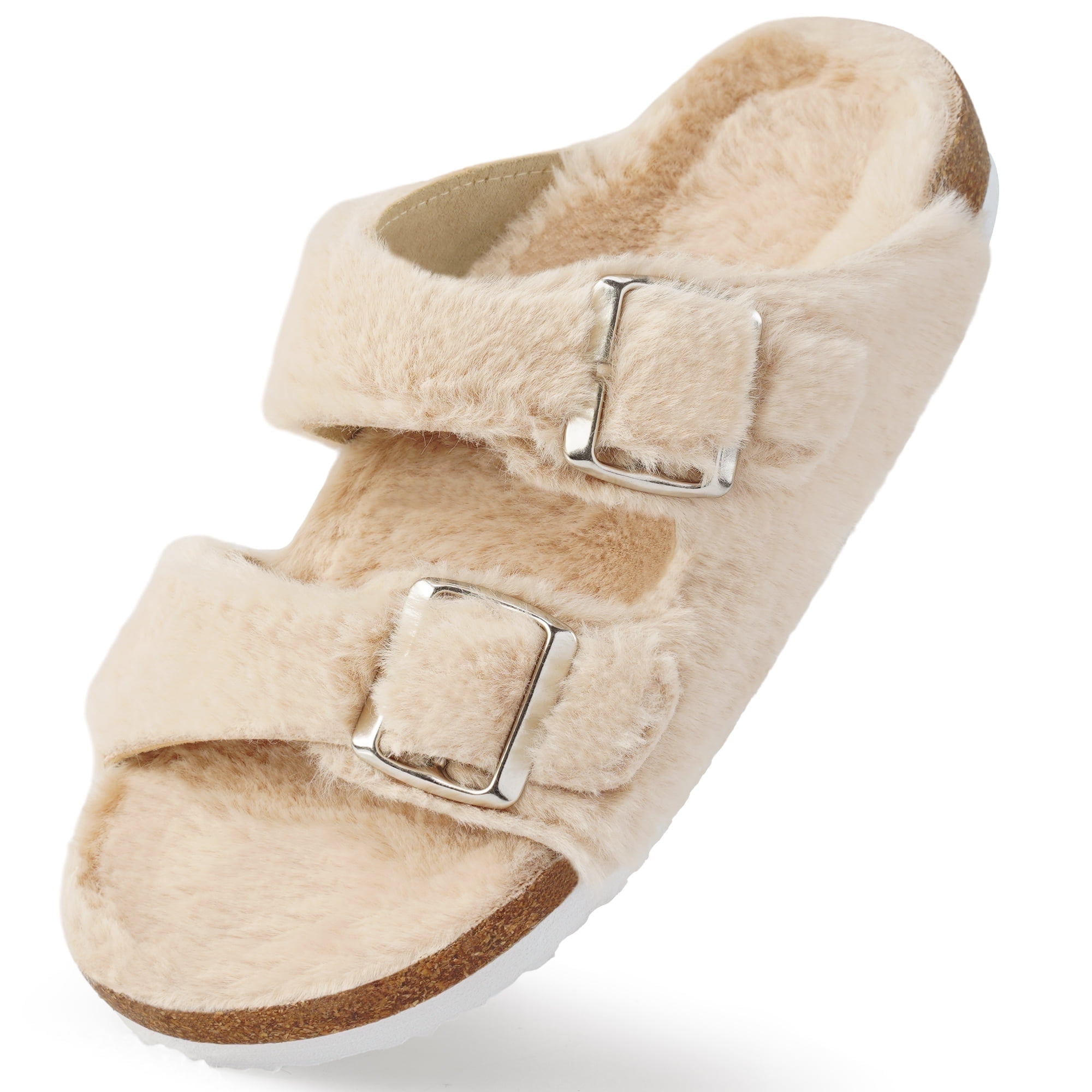 Fuzzy birkenstocks walmart sale