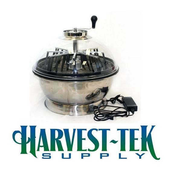 HARVEST-TEK 16" PRO-CUT Motorized Bowl Trimmer W/ Clear TOP