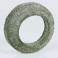 HARVEY 070030 Tank/Bowl Gasket, 2-1/8 in ID x 3-1/2 in OD Dia, Sponge Rubber