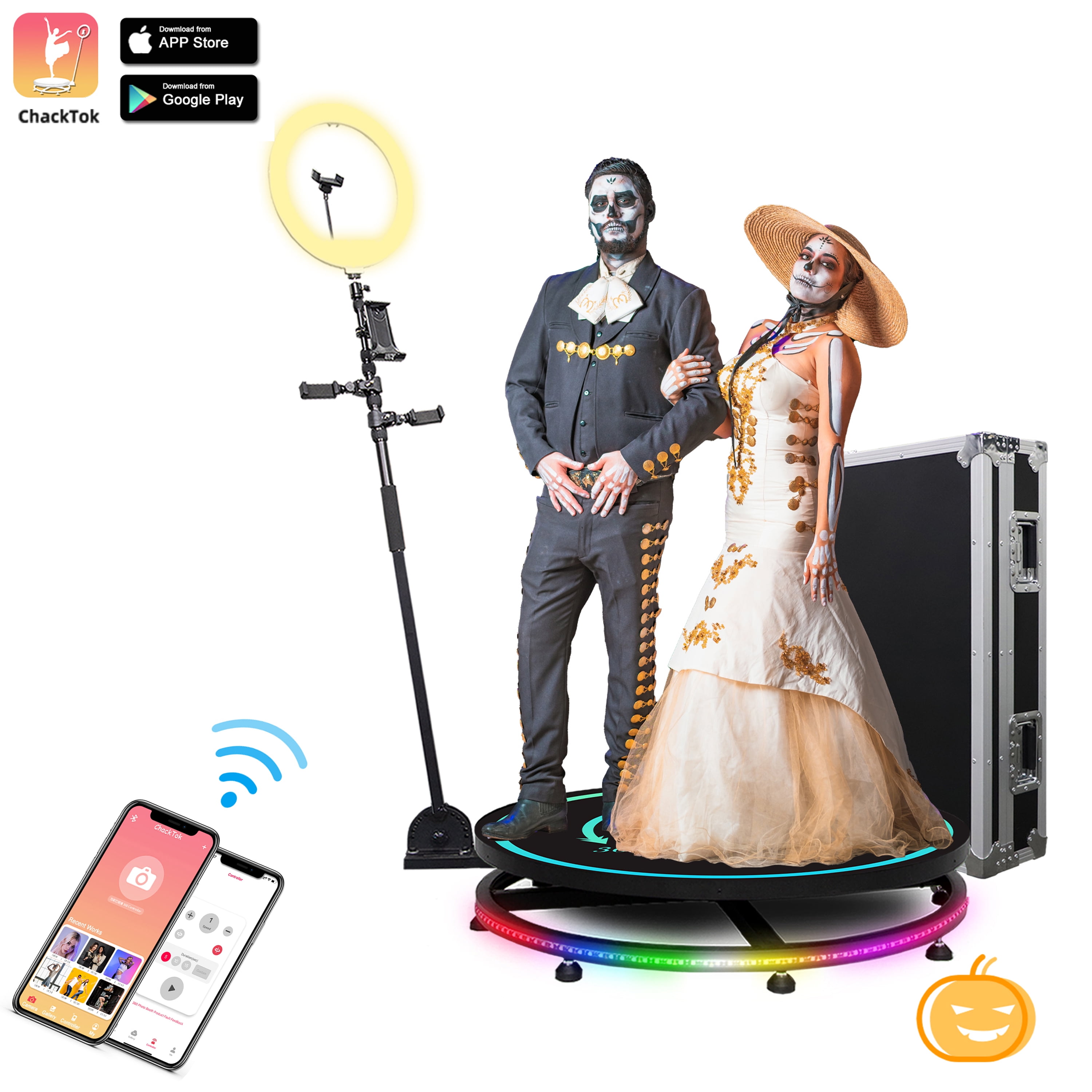 Portable Selfie Photomaton 360 Photo Booth Spinning 360 Degree Video Photo  Booth Machine - Buy Photomaton 360 Photo Booth,360 Degree Video Photo Booth