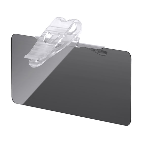 HASACHYL Car Sun Visor Extender - Universal UV400 Sun Blocker Extension, Clip On Visor Extension for Car, Reduce Glare While Driving