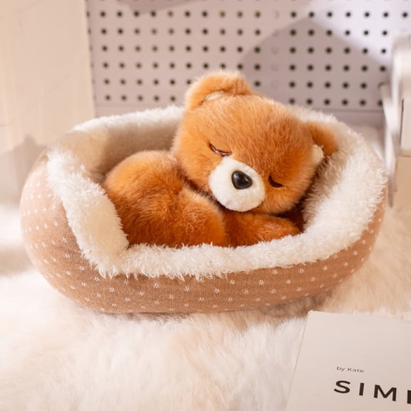 HASACHYL Miniature Animal Figurines, Cute Pet Statue Set for Fairy Garden and Shelf Decor, Small Collectible Toys for Kids, Assorted