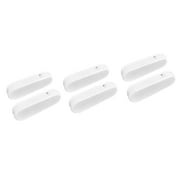 HASAYAKI Curtain Weights, 6-Pack Plastic Pull String Pendants for Vertical Blind and Drapes - White