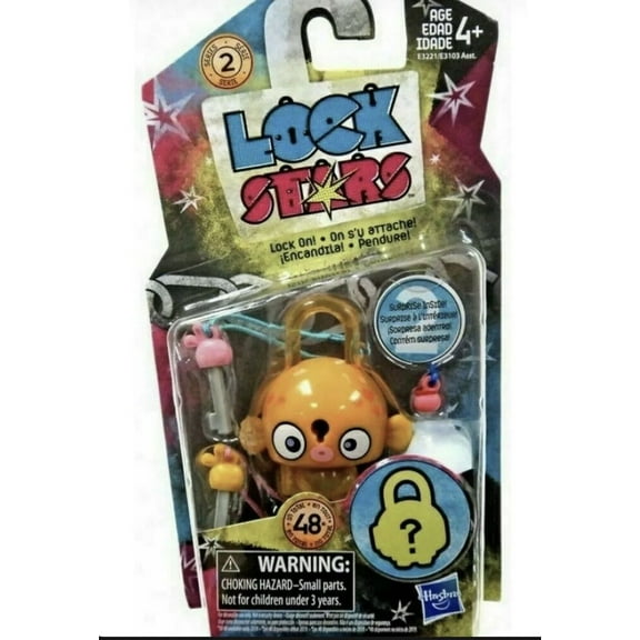 HASBRO Lock Stars Series 2 - GOLD Fish Figure