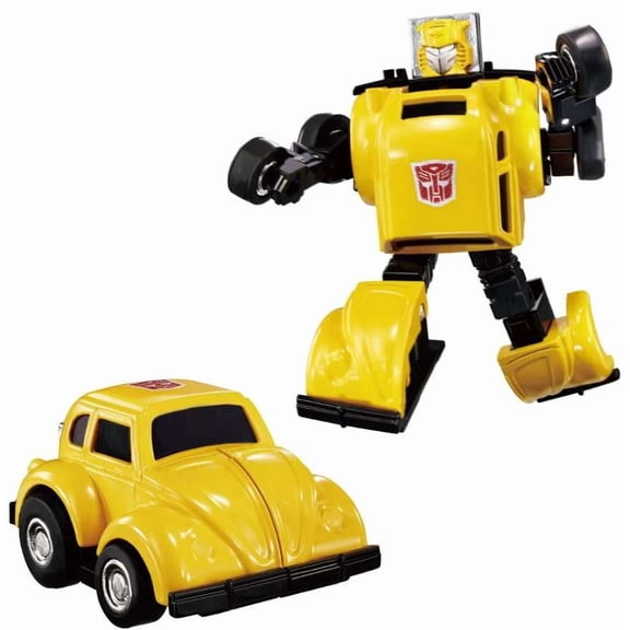 HASBRO Missing Link C-03 Bumblebee - TT Import - Premium Action Figure for Collectors - Bumblebee Transformers Toy - Vintage-Inspired Classic Design, Poseable Robot Toy, Collectibles