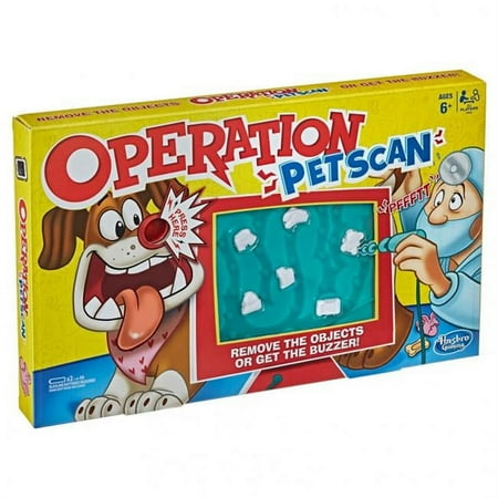 HASBRO Operation Pet Scan Board Games