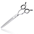 thumbnail image 1 of HASHIMOTO Chunker Scissors for Dog Grooming,Dog Texturizing Scissors,Cat Scissors,19 teeth,7.0 inch,Light Weight., 1 of 5