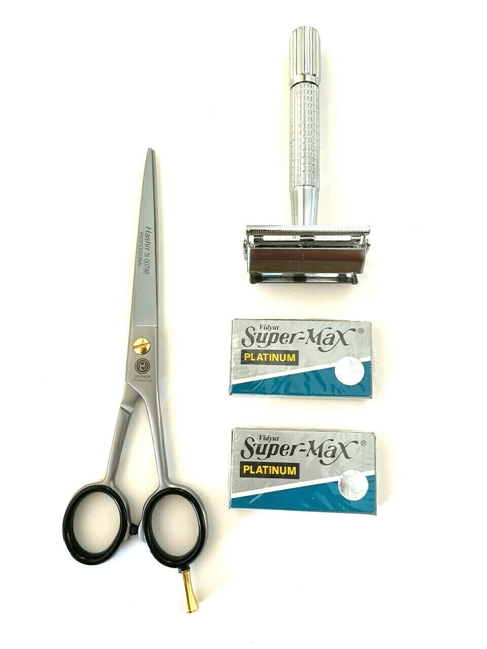 Bangs Scissors HASHIR’s 6.5″ GERMAN Barber Haircutting Scissors Shears Bangs Hair ...