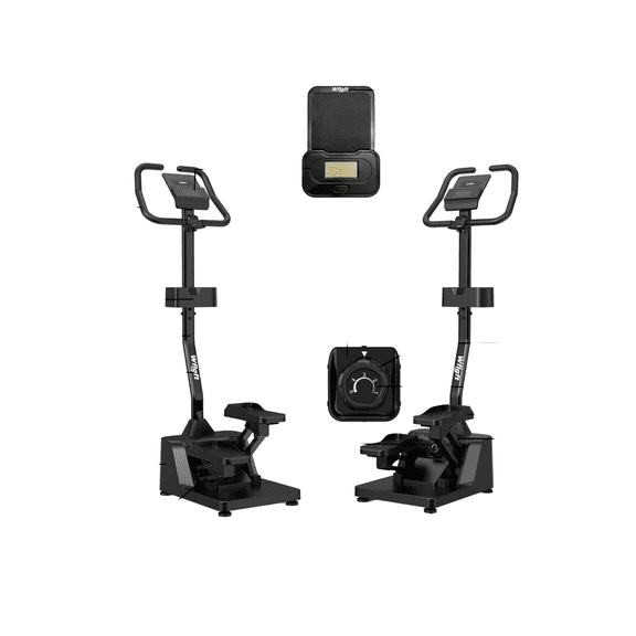HASIMAN Stair Stepper Exercise Machine with LED Screen ,Newly Upgraded 9 Levels Adjustable Resistance Full-Body Exercise Stair Stepper for Home Gym
