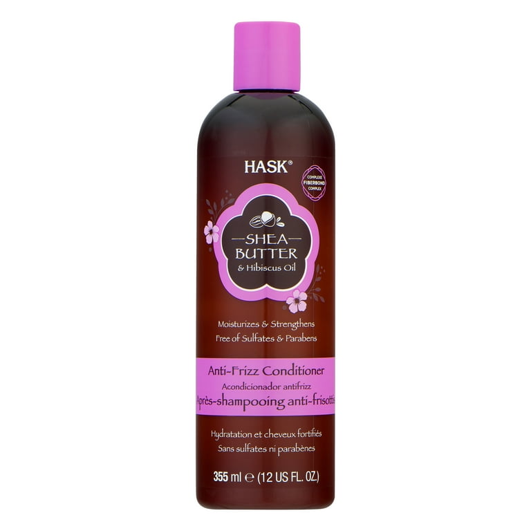HASK Shea Butter & Hibiscus Oil Anti-Frizz Conditioner (12oz) HASK Shea Butter & Hibiscus Oil Anti-Frizz Conditioner (12oz)