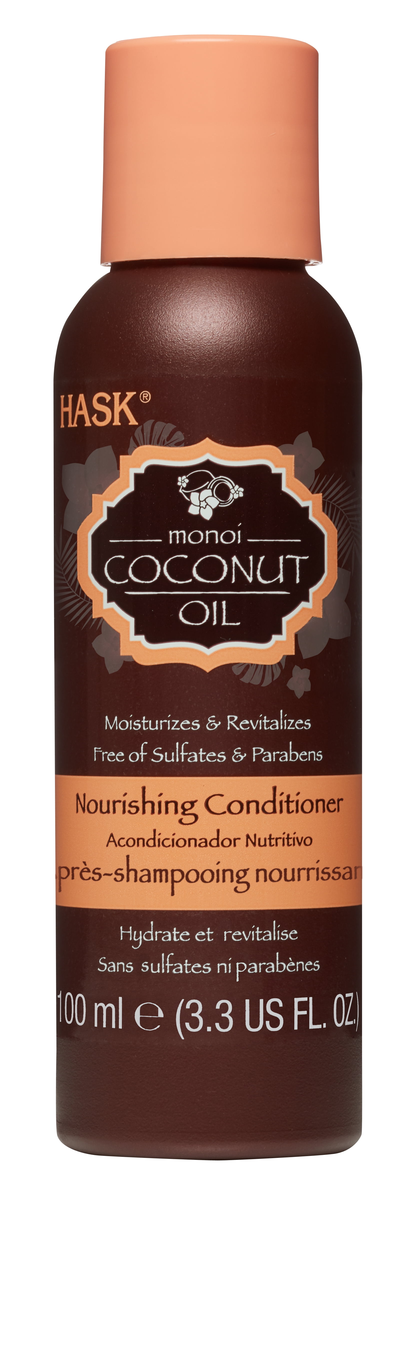 HASK Coconut Oil Nourishing Conditioner, 3.3 FO