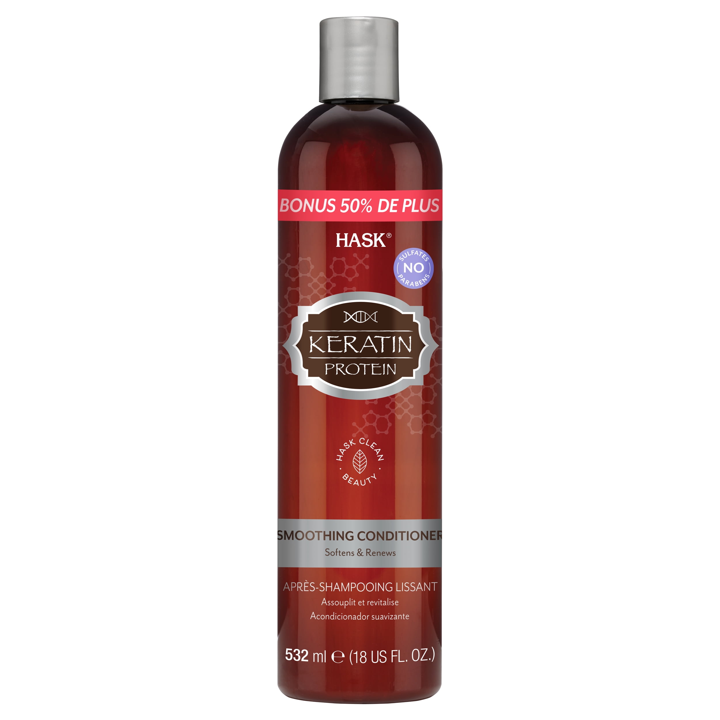 HASK Keratin Protein Smoothing Conditioner (12oz) HASK Keratin Protein Smoothing Conditioner (12oz)